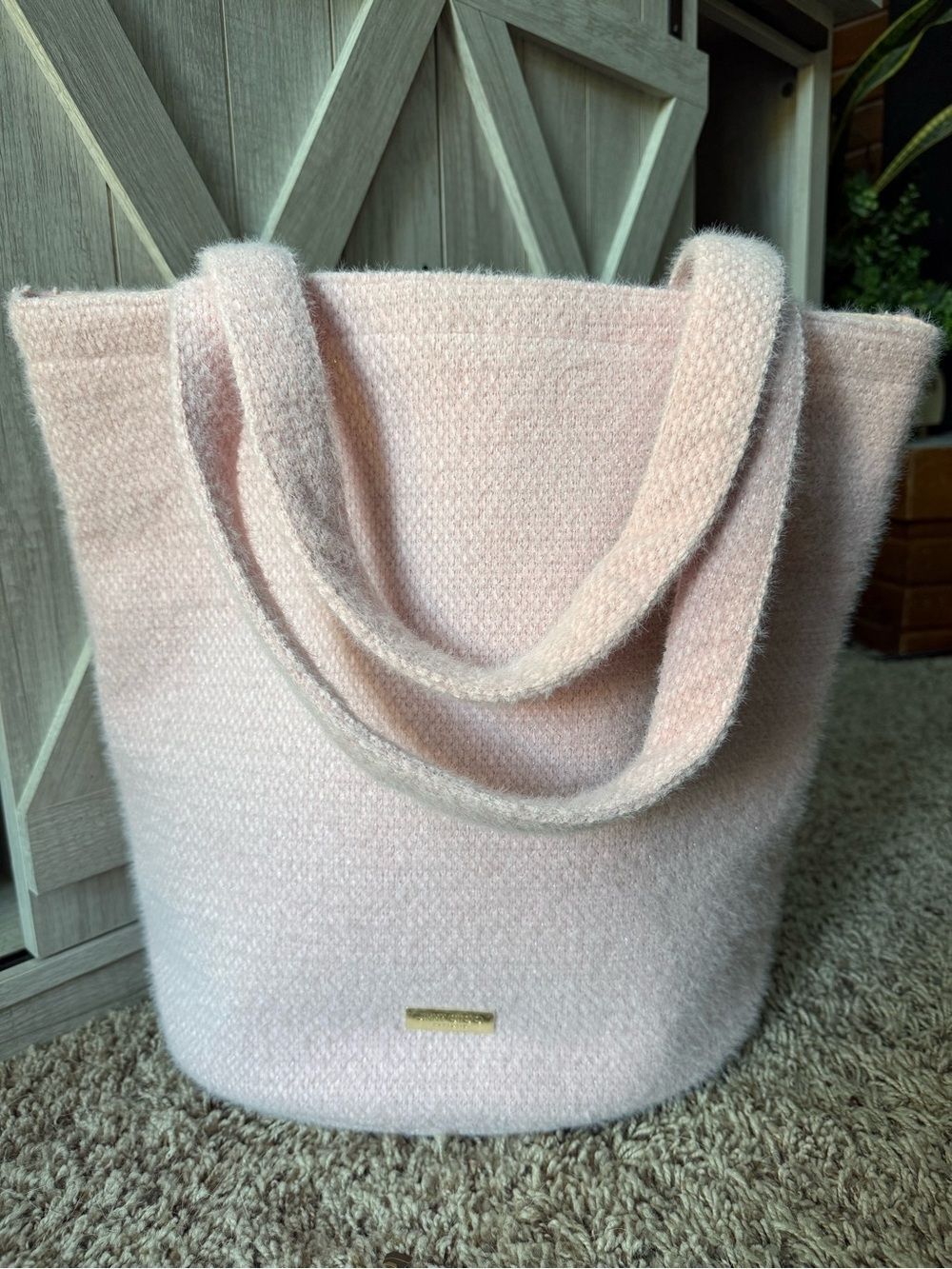 Jimmy Choo - Soft Pink Bucket style Tote Bag
